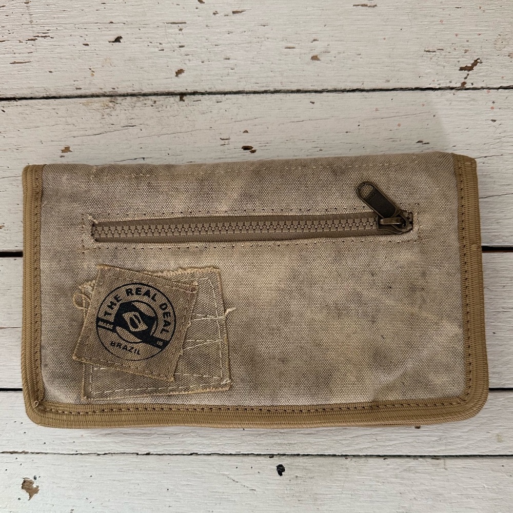 Real Deal Brazil Wallet (clutch) canvas material